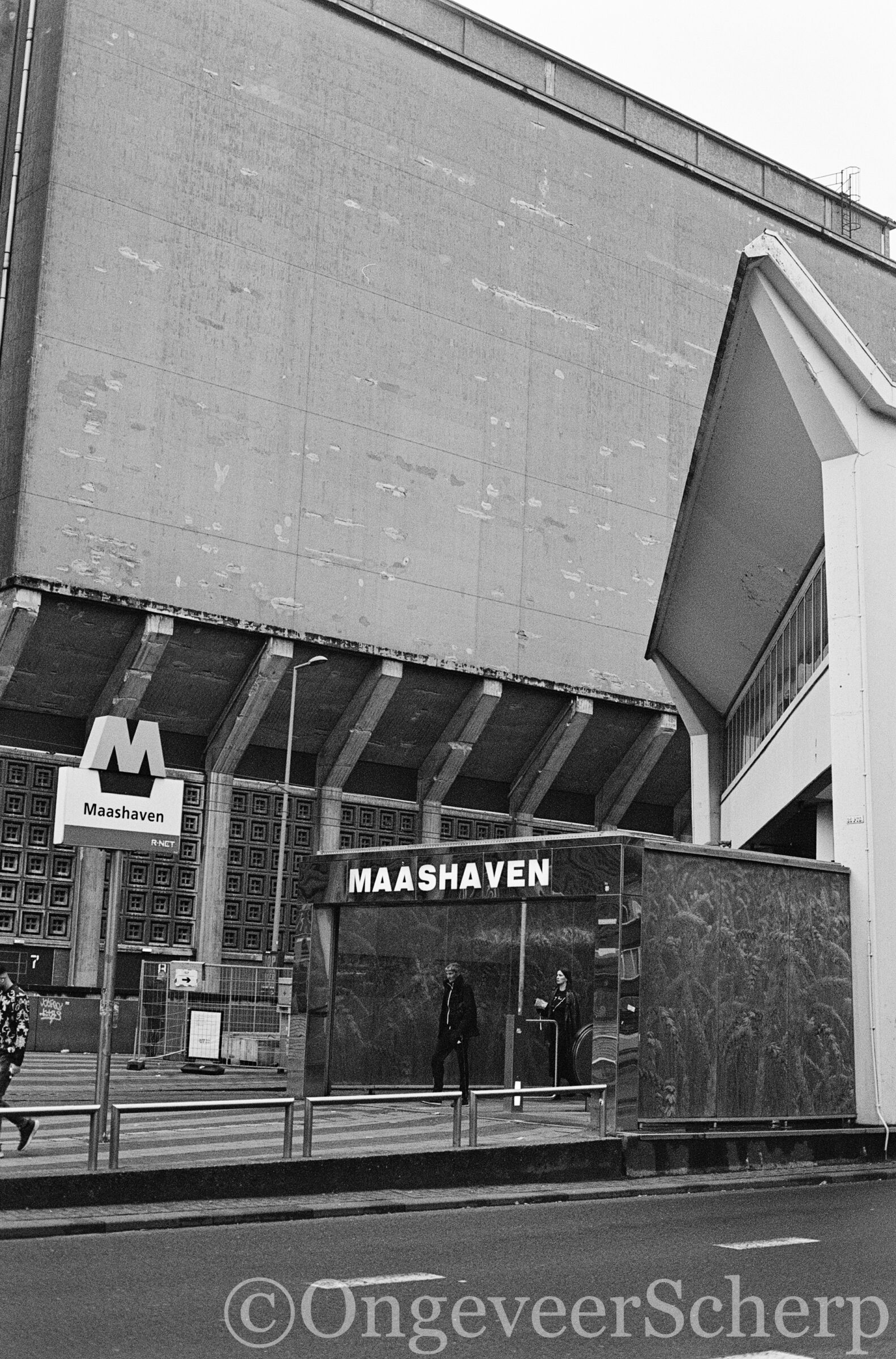 Metrostation Maashaven Rotterdam